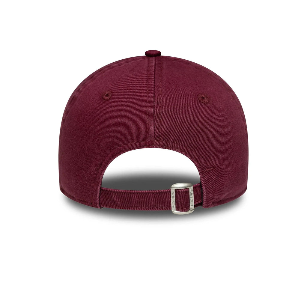 New Era LA Dodgers Womens MLB Boucle 9TWENTY Adjustable Cap 'Dark Red'