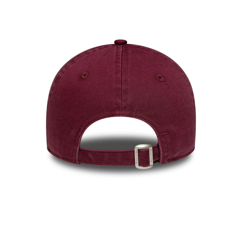 New Era LA Dodgers Womens MLB Boucle 9TWENTY Adjustable Cap 'Dark Red'