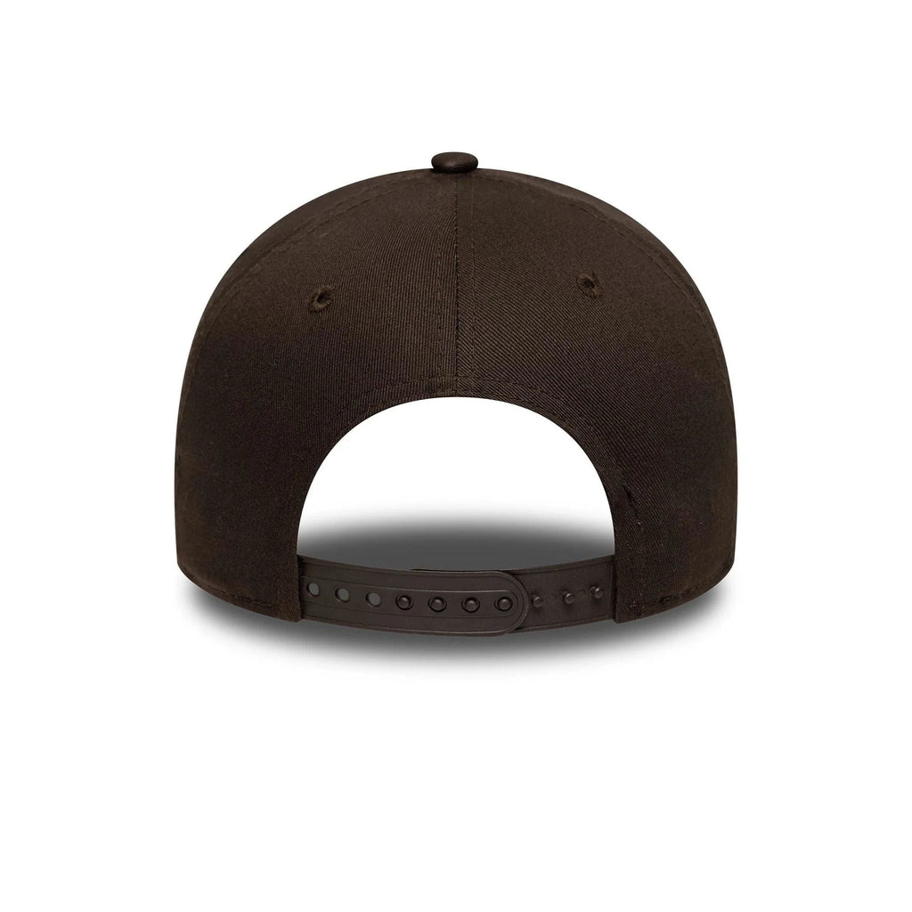 New Era LA Dodgers MLB Sidepatch 9FORTY E-Frame Adjustable Cap 'Dark Brown'