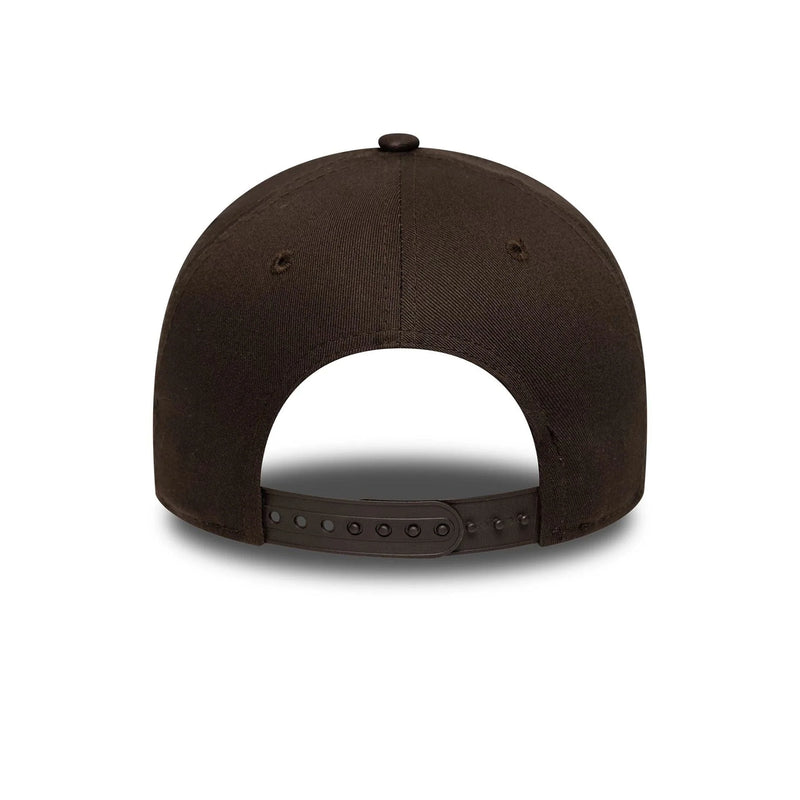New Era LA Dodgers MLB Sidepatch 9FORTY E-Frame Adjustable Cap 'Dark Brown'