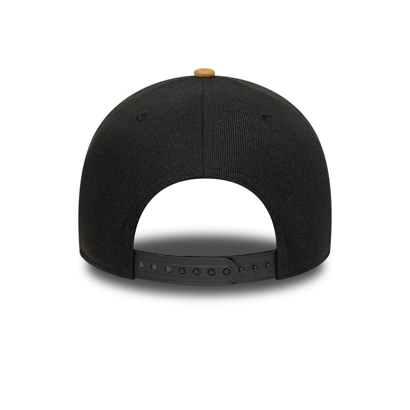 New Era New York Yankees MLB 9FORTY E-Frame Adjustable Cap 'Suede/Black'