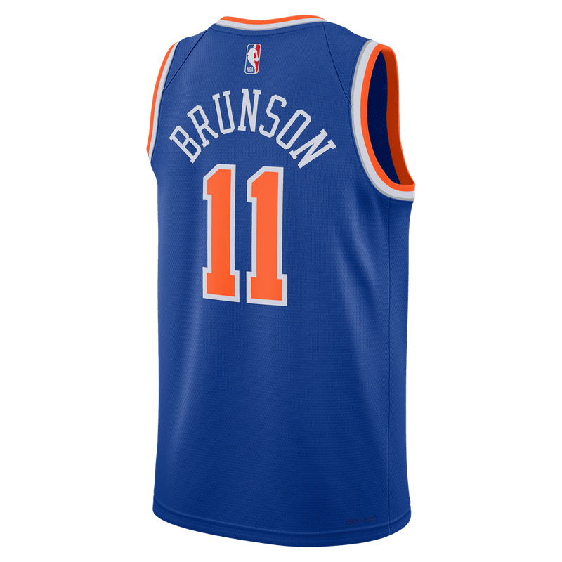 Jalen Brunson New York Knicks Icon Edition Men's Nike Dri-FIT NBA Swingman Jersey