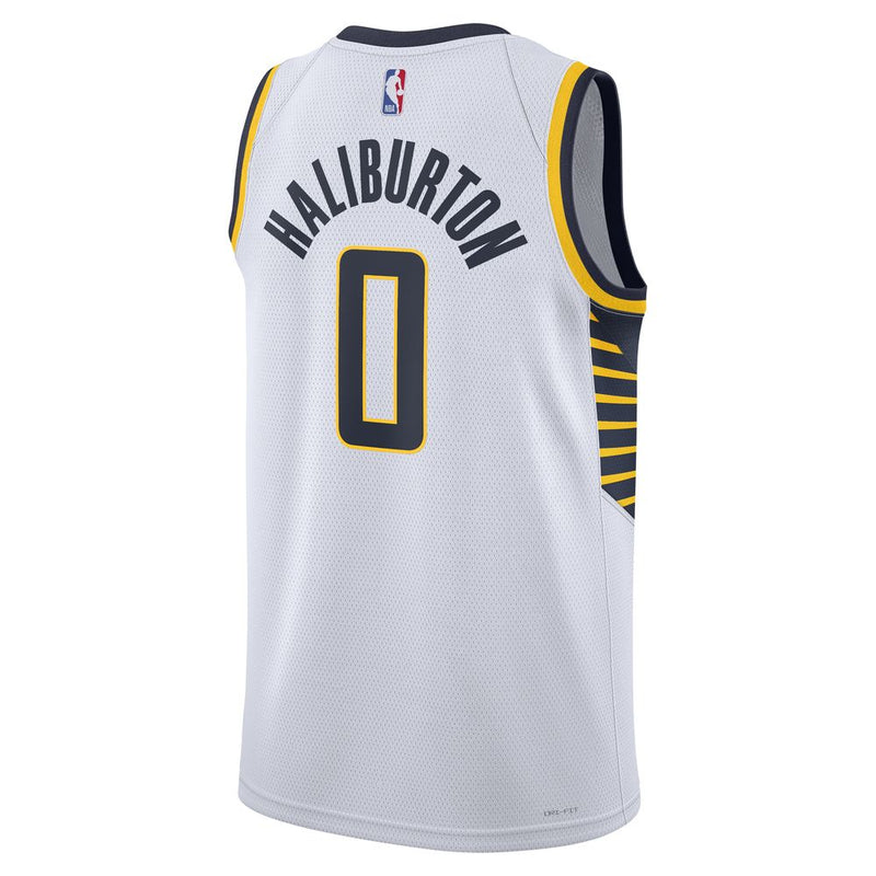 Tyrese Haliburton Indiana Pacers Association Edition Men's Nike Dri-FIT NBA Swingman Jersey 'White'