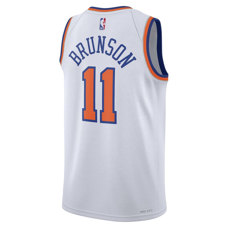 Jalen Brunson New York Knicks Association Edition Men's Nike Dri-FIT NBA Swingman Jersey