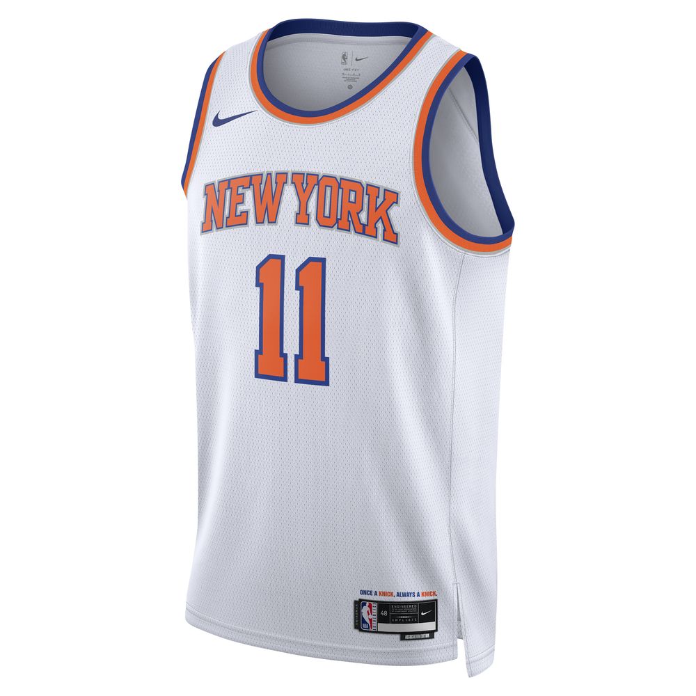 Jalen Brunson New York Knicks Association Edition Men's Nike Dri-FIT NBA Swingman Jersey