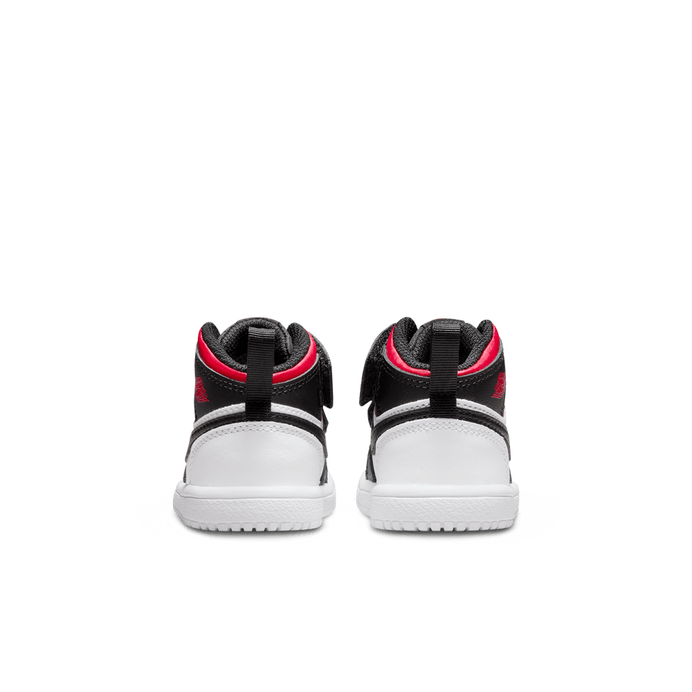 Jordan 1 Mid Alt Baby/Toddler Shoe (TD) 'White/Red/Black'