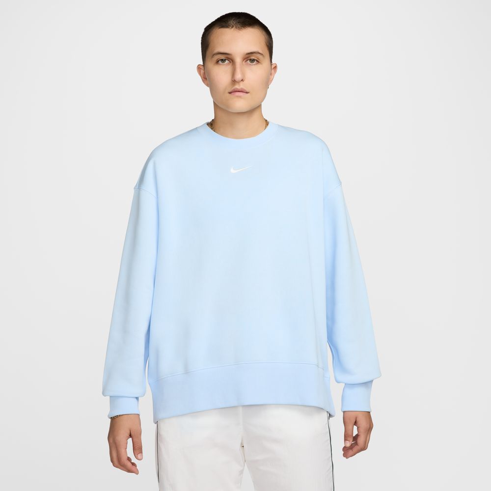 Nike Sportswear Phoenix Fleece Women's Oversized Crew-Neck Sweatshirt 'Blue Tint/Sail'