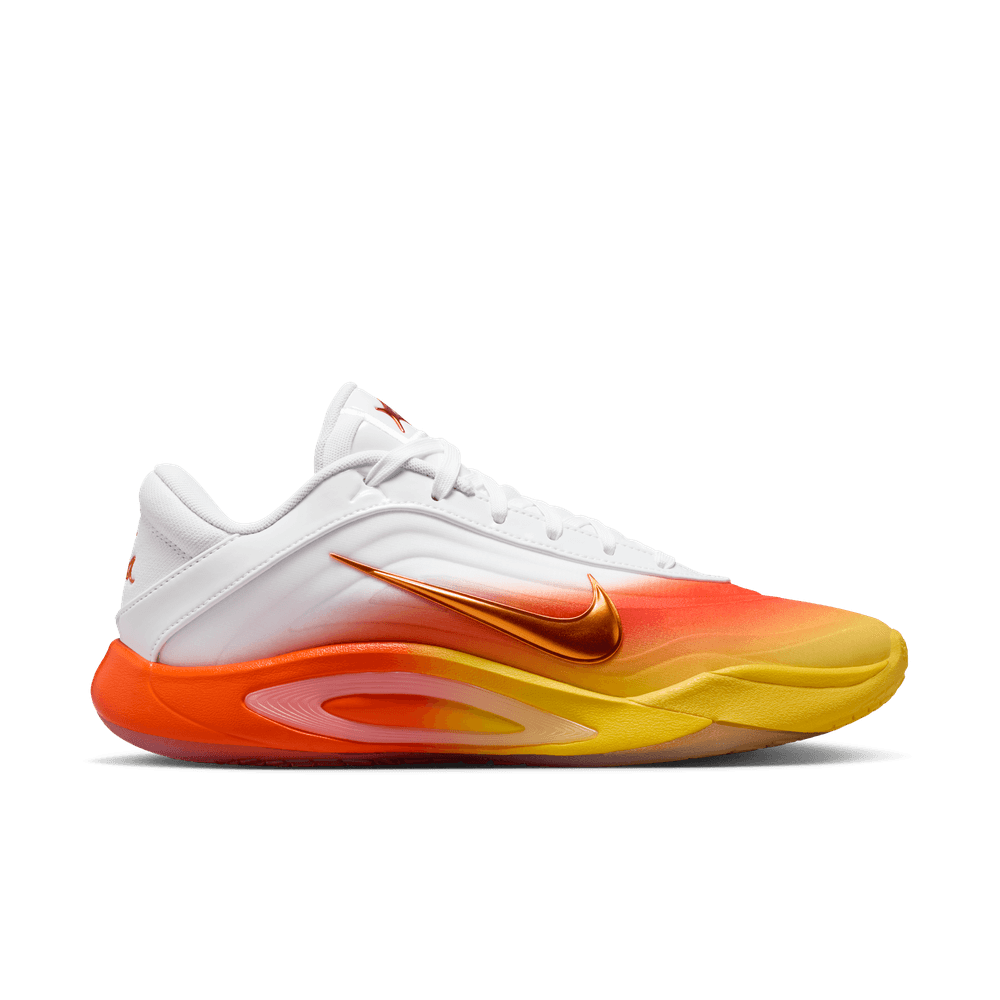 A'ja Wilson A'One "Candy Corn Queen" A'ja Wilson Basketball Shoes 'White/Orange'