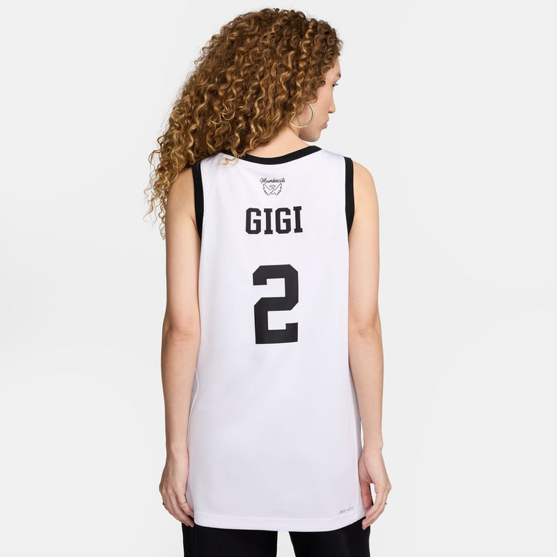 Kobe Bryant Gigi Bryant "Mambacita" Nike Basketball Jersey 'White/Black'