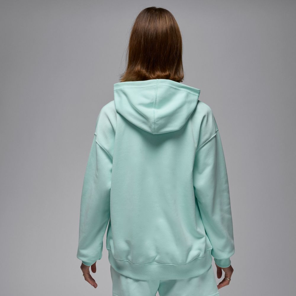 Jordan Brooklyn Fleece Women's Pullover Hoodie 'Igloo/White'
