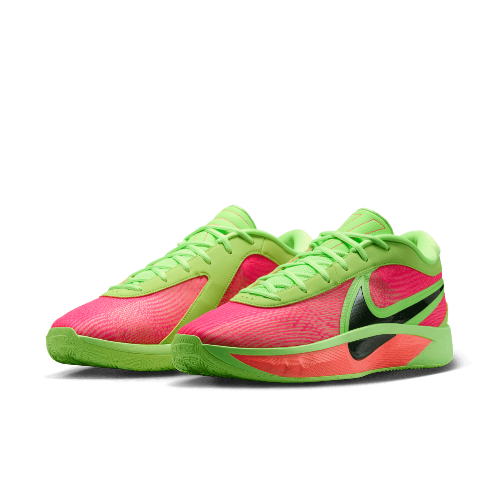 Giannis Antetokounmpo Giannis Freak 6 Basketball Shoes 'Lime Blast/Hyper Pink'