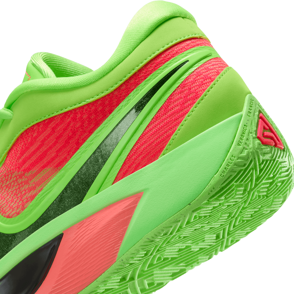 Giannis Antetokounmpo Giannis Freak 6 Basketball Shoes 'Lime Blast/Hyper Pink'