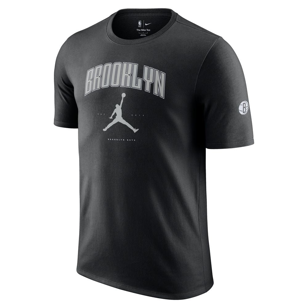 Brooklyn Nets Essential Men's Jordan NBA T-Shirt 'Black'