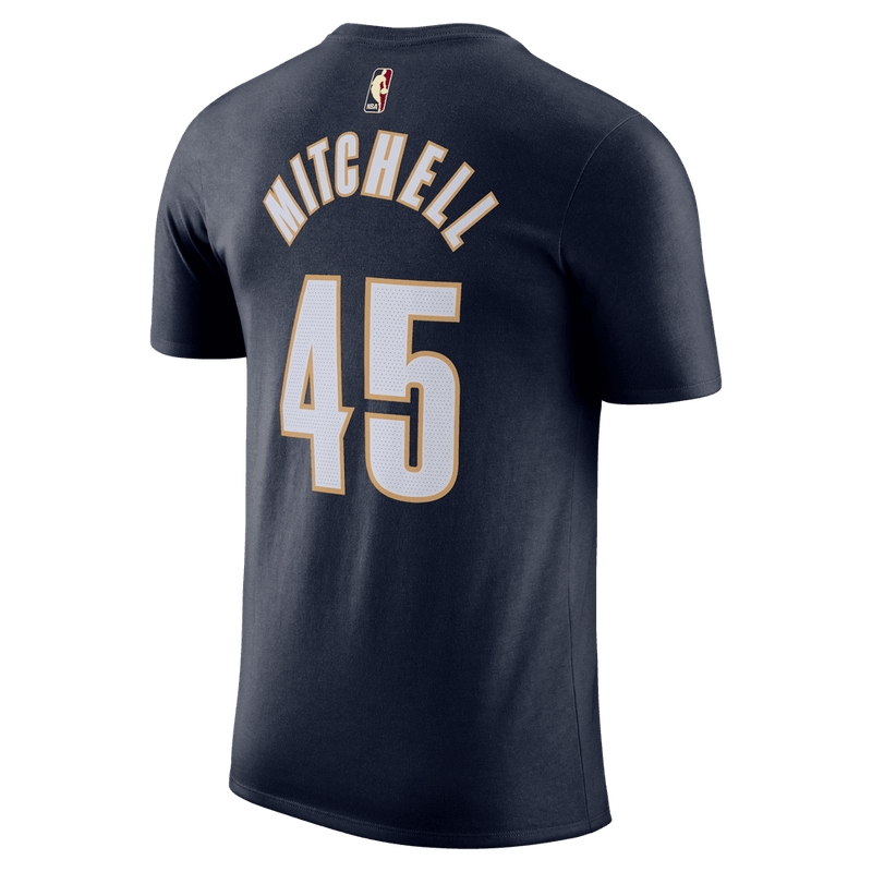 Donovan Mitchell Cleveland Cavaliers Hardwood Classics Essentials Men's Nike NBA T-Shirt 'Navy'