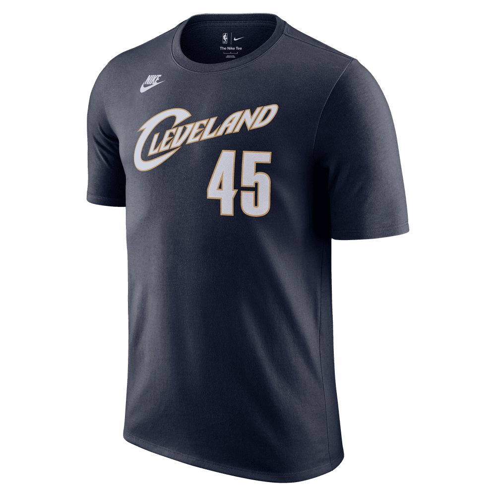 Donovan Mitchell Cleveland Cavaliers Hardwood Classics Essentials Men's Nike NBA T-Shirt 'Navy'