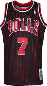M&N Swingman Jersey Chicago Bulls T. Kukoc #7 'Black'