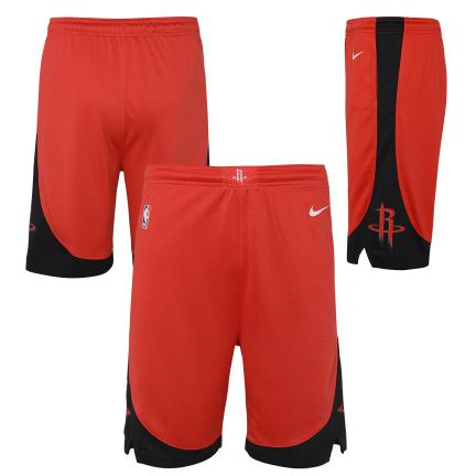 Houston Rockets Icon Edition 2020 Nike NBA Swingman Shorts Kids 'Red/Black'