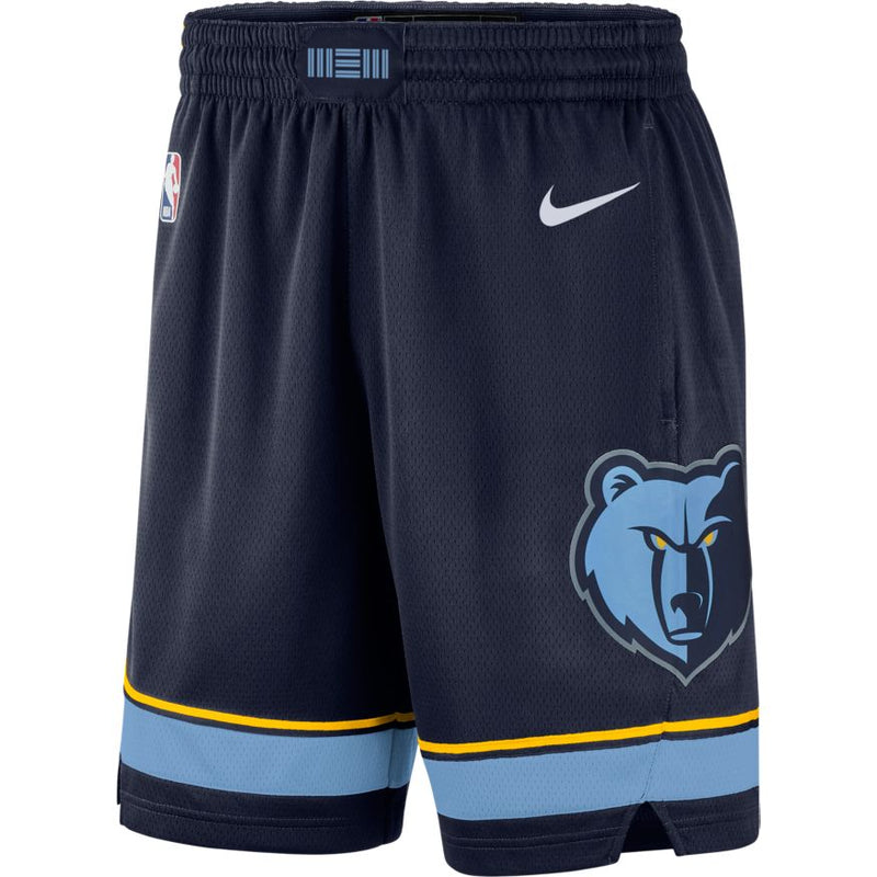 Memphis Grizzlies Icon Edition Men's Nike NBA Swingman Shorts 'Navy/Blue/White'