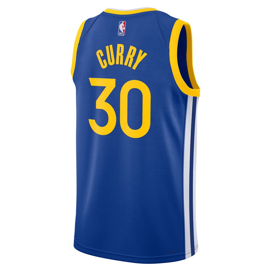 Stephen Curry Golden State Warriors Icon Edition 2024/25 Nike Dri-FIT NBA Swingman Jersey 'Rush Blue'