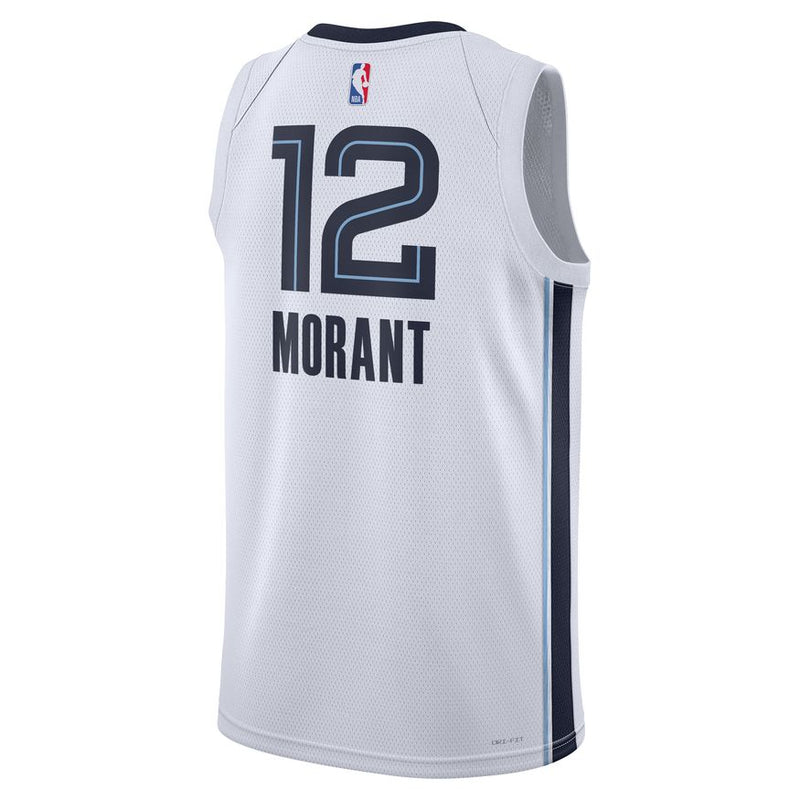 Ja Morant Memphis Grizzlies Association Edition Nike Dri-FIT NBA Swingman Jersey 'White'