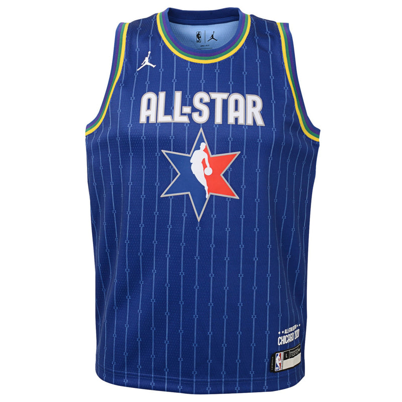 Jordan Swingman Jersey All Star Game 2020 Kids Jersey Kawhi Leonard 'Blue'