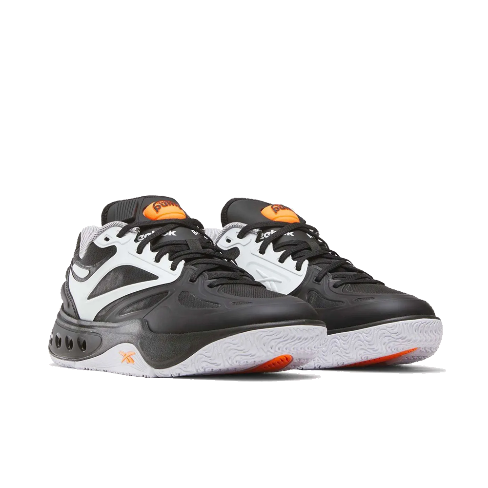Reebok Engine A Pump Basketball Shoes 'White/Black/Orange'