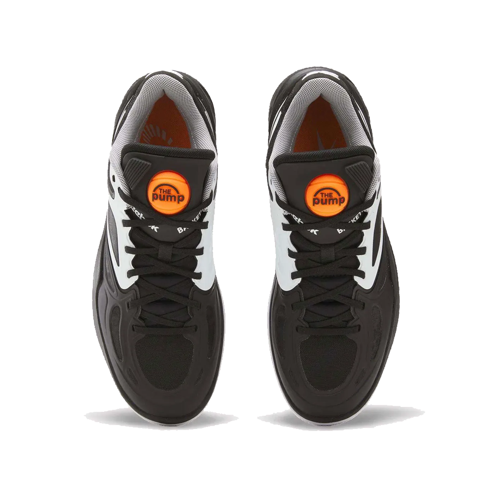 Reebok Engine A Pump Basketball Shoes 'White/Black/Orange'