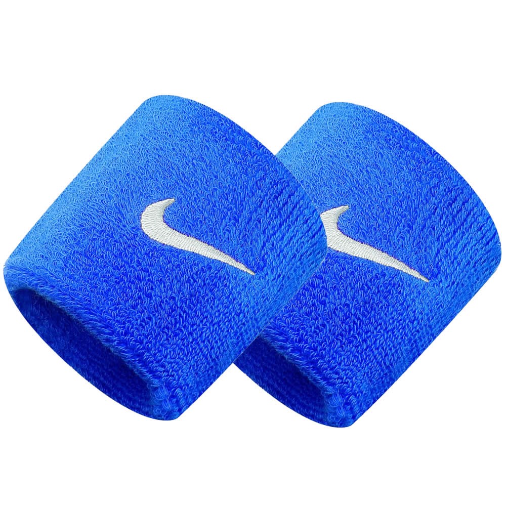 Nike Swoosh Wristband 'Blue/White'