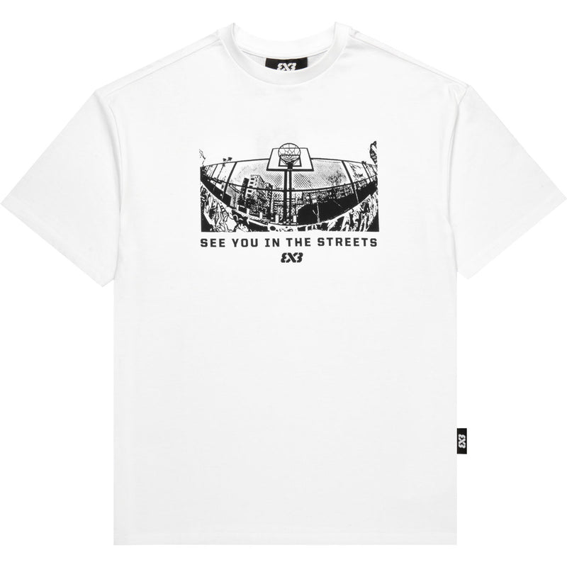 3X3 Downtown T-Shirt 'White'