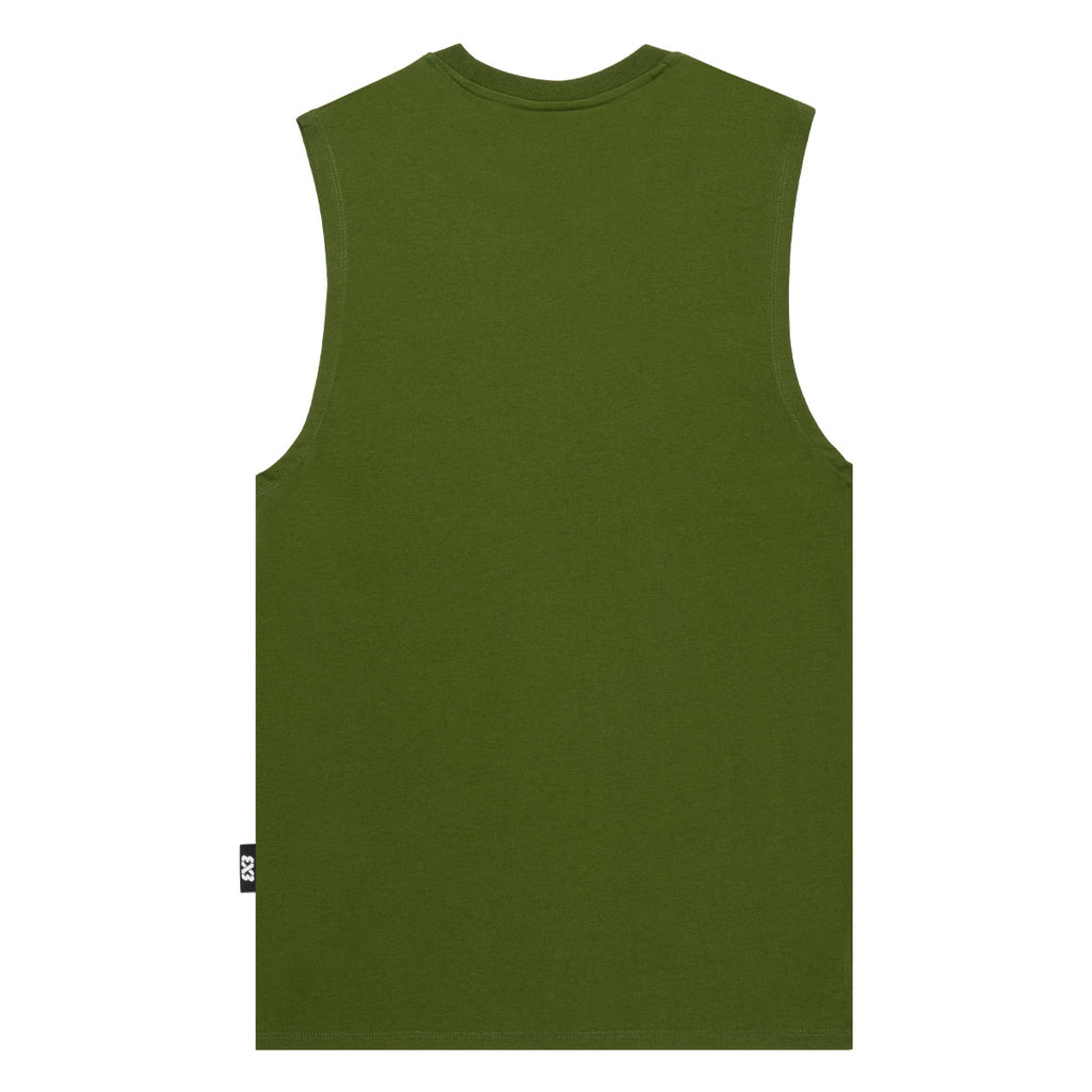 3X3 Sleeveless Tank Top 'Forrest Green'