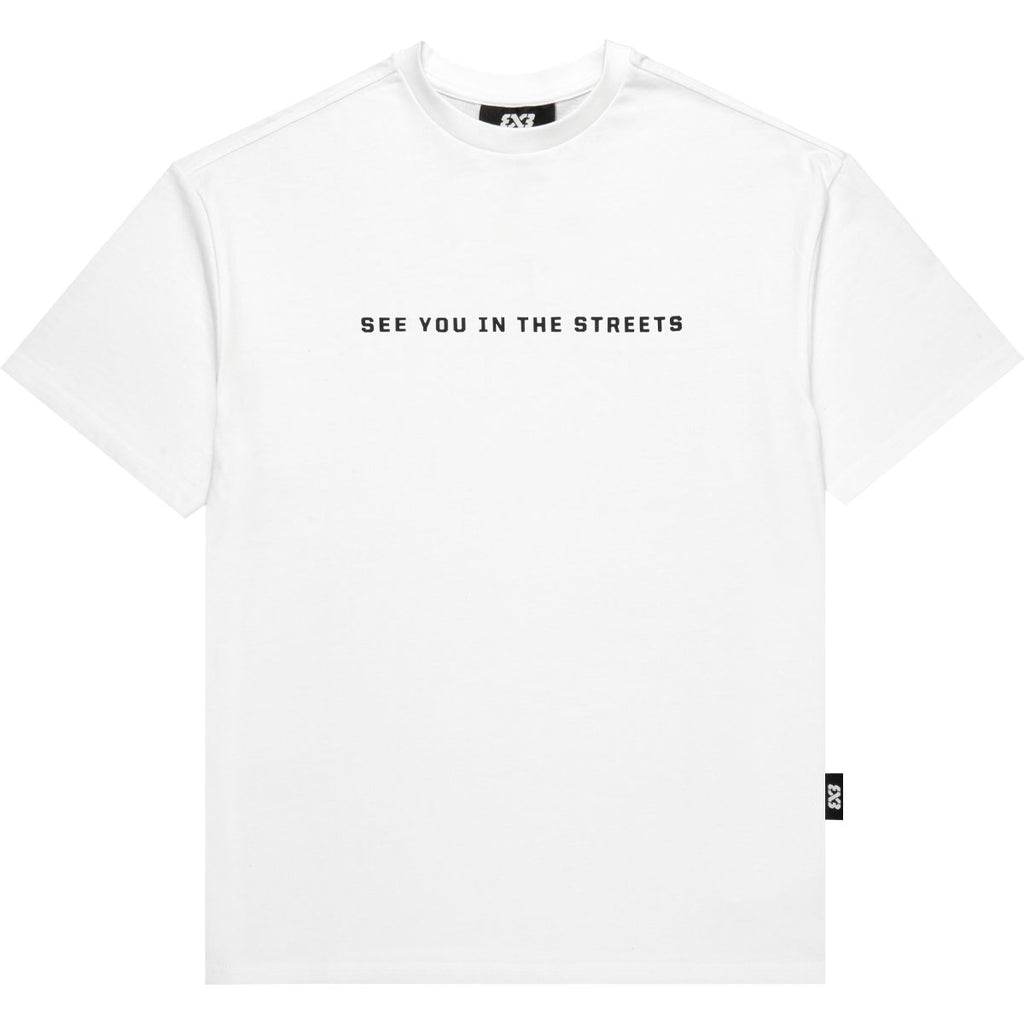 3X3 Streetcourt T-Shirt 'White'