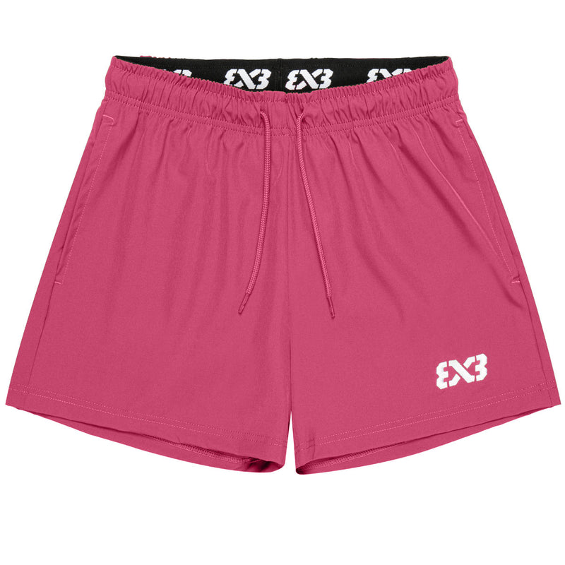 3X3 Women On Court Shorts 'Pink'