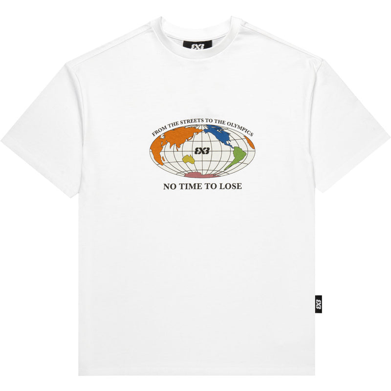 3X3 Worldstage T-Shirt 'White'