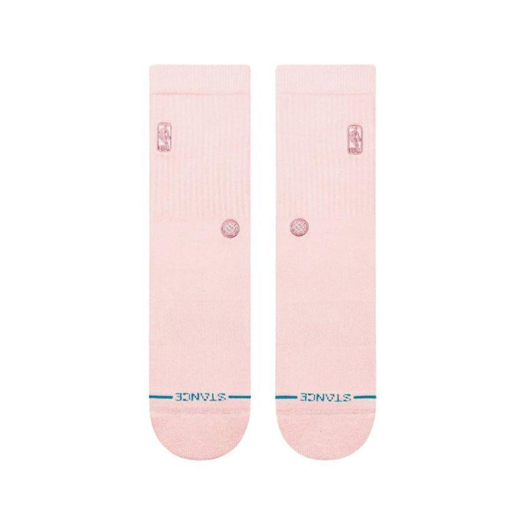 Stance NBA Logoman Wash Socks 'Dusty Rose'