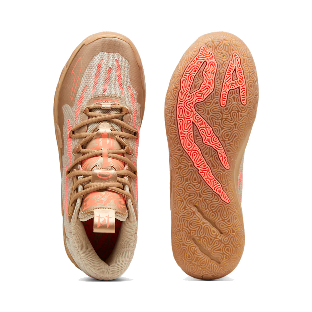 PUMA MB.03 "Chinese New Year" Basketball Shoes 'Gold/Fluro Peach'