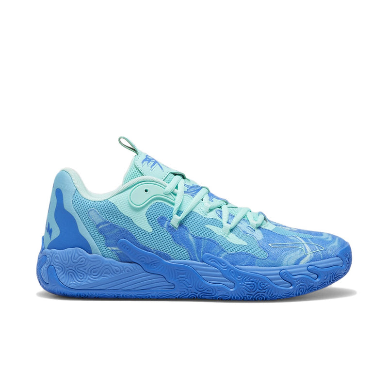 PUMA MB.03 Lo Team "Hyperlink Blue" Basketball Shoes 'Hyperlink Blue/Bright Aqua/'Electric Peppermint'