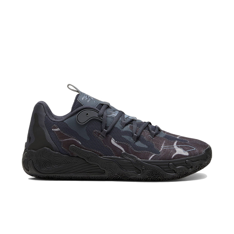 PUMA MB.03 Lo Team Basketball Shoes 'Black/Strong Gray'