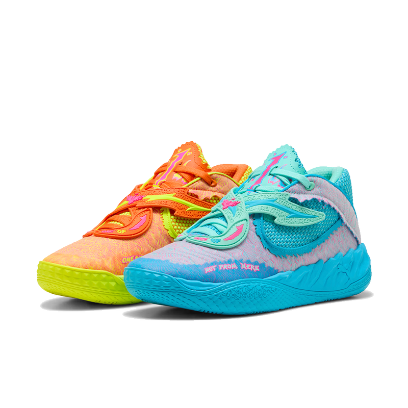 Puma MB.05 Rick & Morty Basketball Shoes 'Rickie Orange-Electric Peppermint'