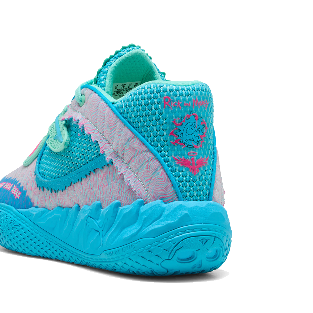 Puma MB.05 Rick & Morty Basketball Shoes 'Rickie Orange-Electric Peppermint'