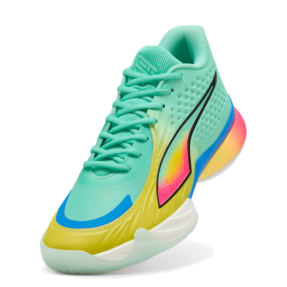 Puma Stewie 5 Turbo Basketball Shoes 'Mint Jelly-PUMA Black-Lemon Crush'