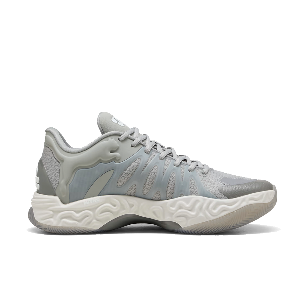 Puma Hali 1 "Smoke" Men's Basketball Shoes 'Grey Echo/Feather Gray'