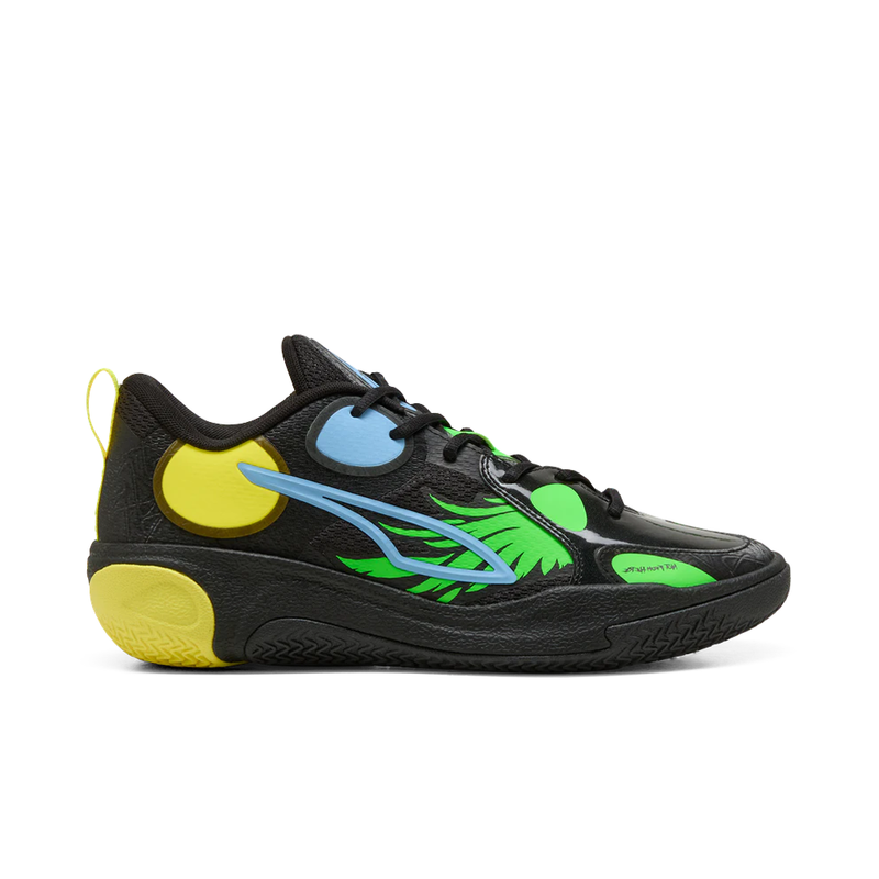 Puma MB World 01 Kids 'Black/Lemon Crush'