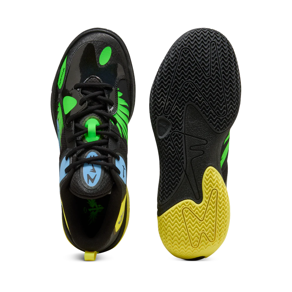 Puma MB World 01 Kids 'Black/Lemon Crush'