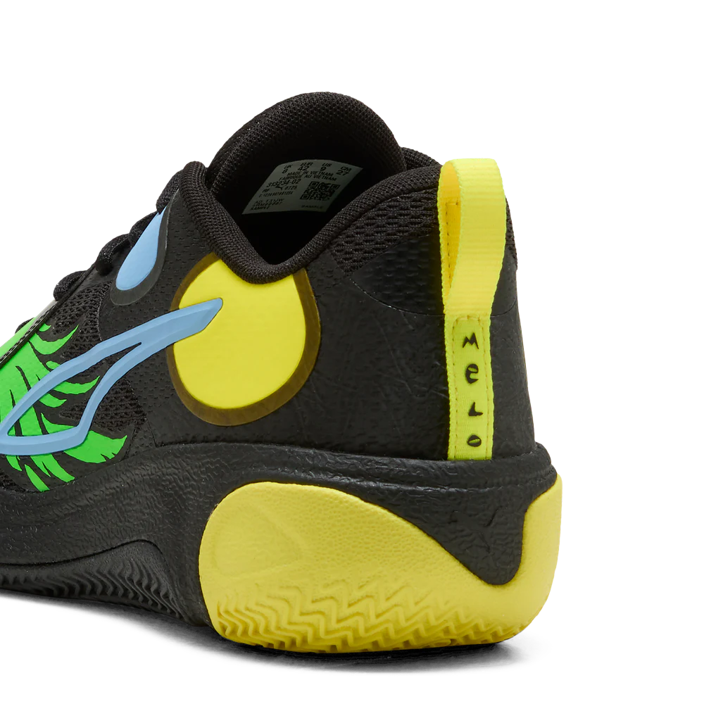 Puma MB World 01 Kids 'Black/Lemon Crush'