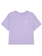 Jordan Girls MJ Brooklyn Essentials Short Sleeve Tee 'Violet Mist'