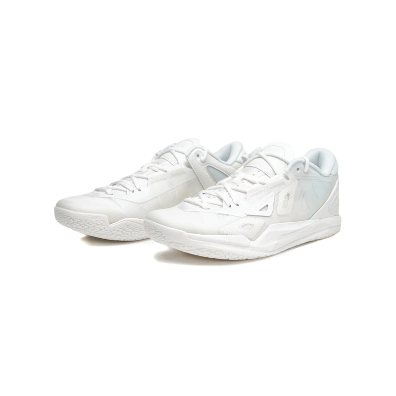Serious Player Only Basketball Shoe Game1 Low 'Pure White'