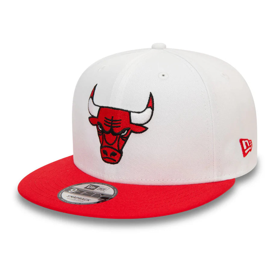 New Era 9FIFTY Snapback Chicago Bulls NBA Crown Patch 'White/Red'