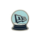 New Era Snowglobe Black Pin Badge 'Silver'