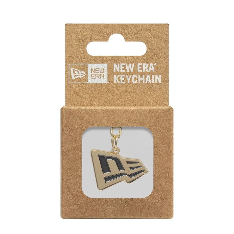 New Era Flag Black Key Chain 'Gold'
