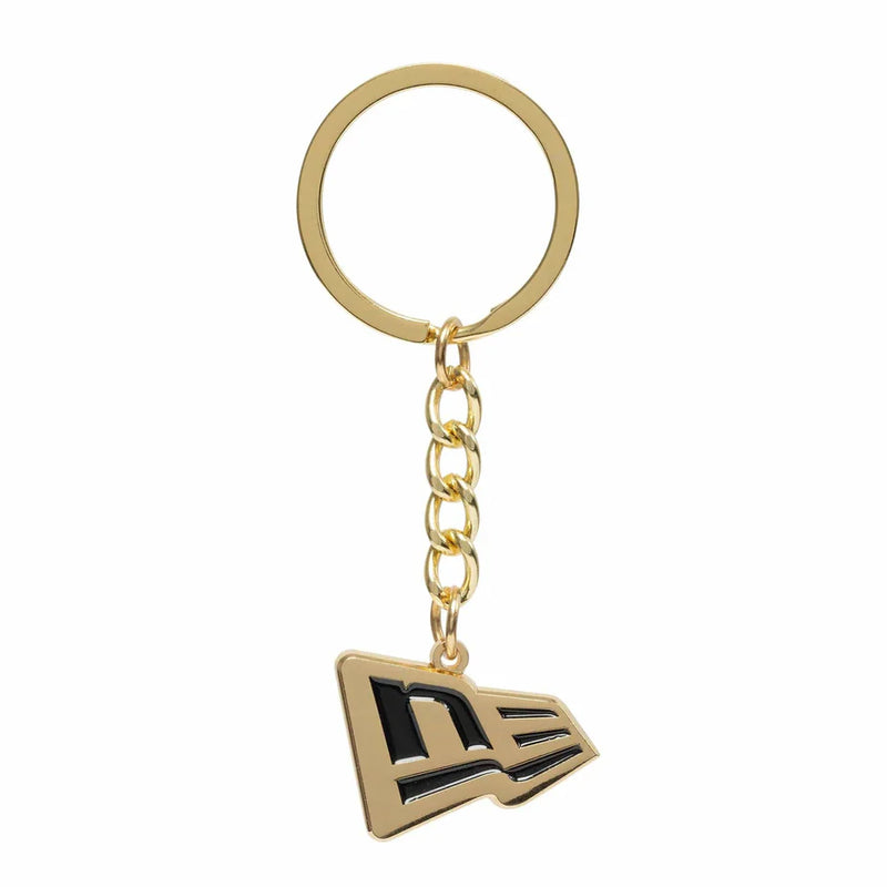 New Era Flag Black Key Chain 'Gold'